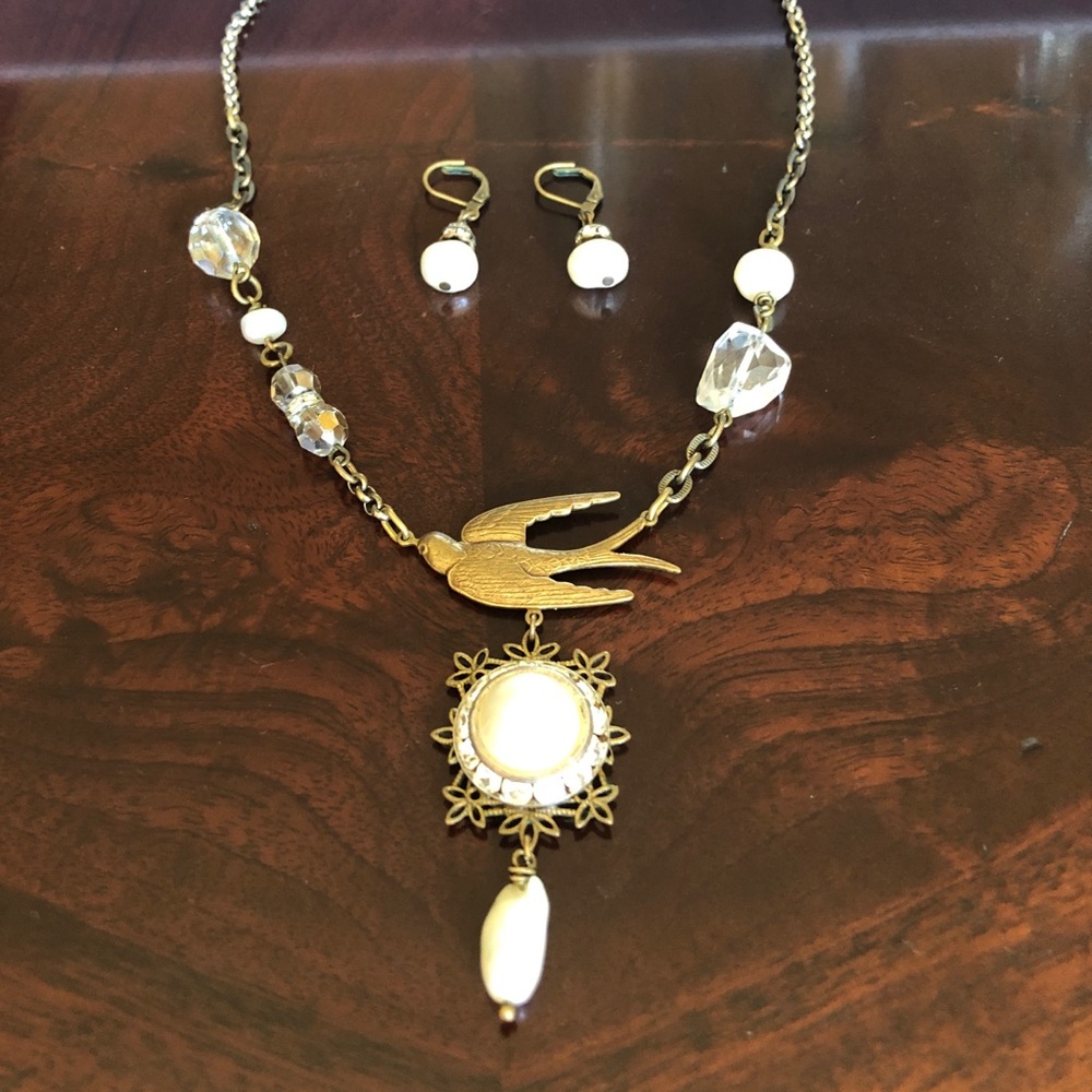 Handmade Necklace & earring set
